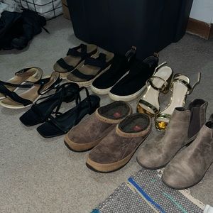 Assorted size 7-7 1/2 shoes